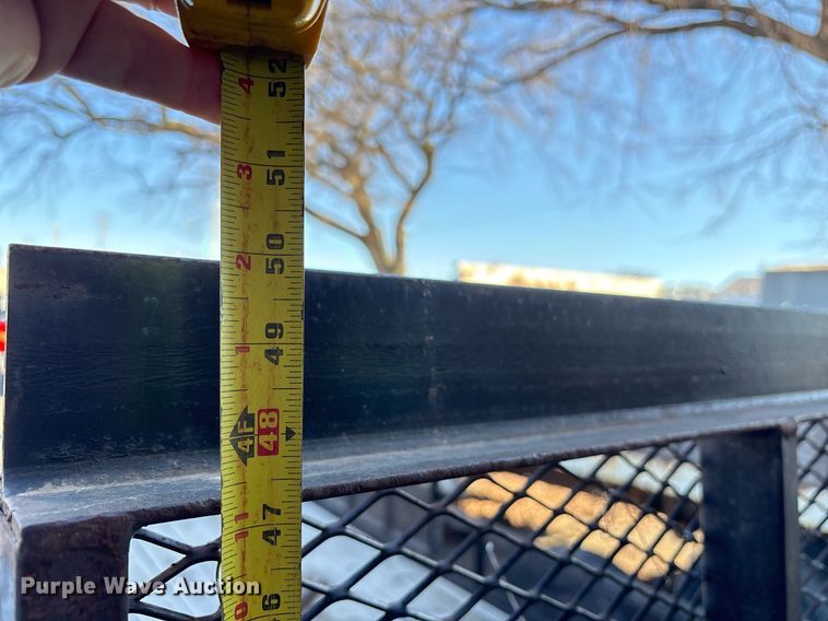 image for item NO9683 2011 MEB utility trailer