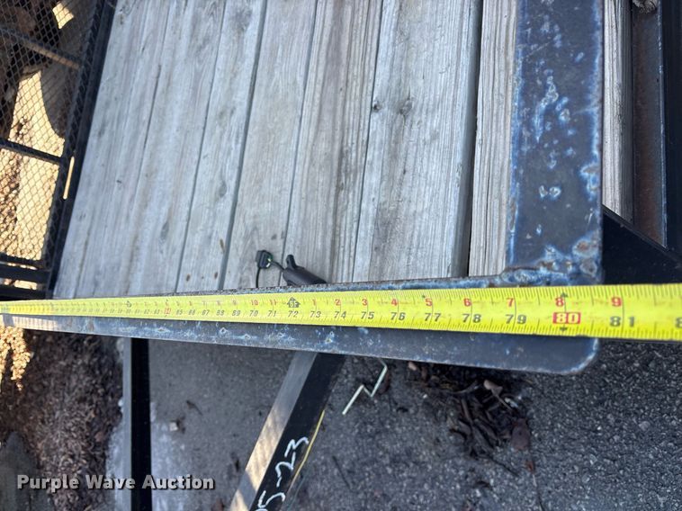 image for item NO9683 2011 MEB utility trailer