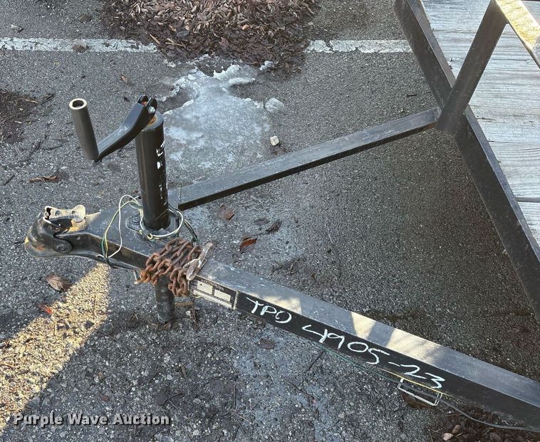 image for item NO9683 2011 MEB utility trailer