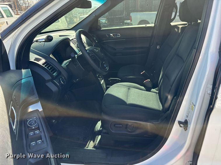 image for item NO9687 2016 Ford Explorer Police Interceptor SUV