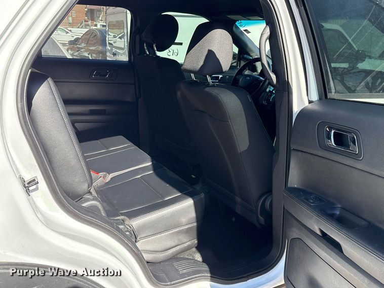image for item NO9687 2016 Ford Explorer Police Interceptor SUV