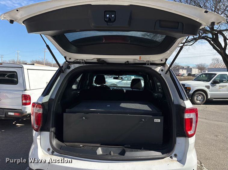 image for item NO9687 2016 Ford Explorer Police Interceptor SUV