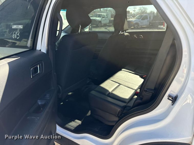 image for item NO9687 2016 Ford Explorer Police Interceptor SUV