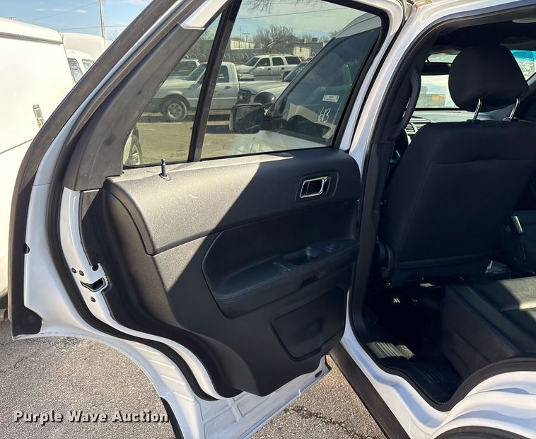 image for item NO9687 2016 Ford Explorer Police Interceptor SUV