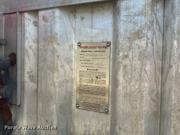 image for item NO9689 (2) Speed Shore SS-0606-H-SPD-C trench boxes