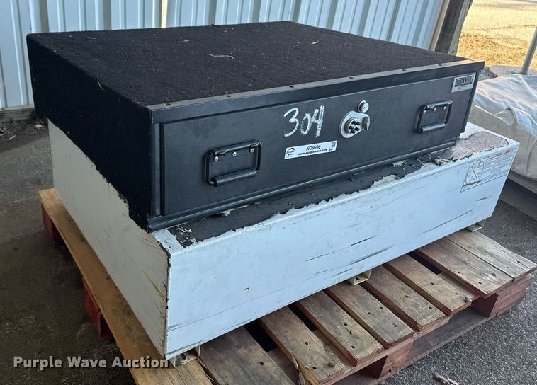 image for item NO9696 (2) Truck Vault storage boxes