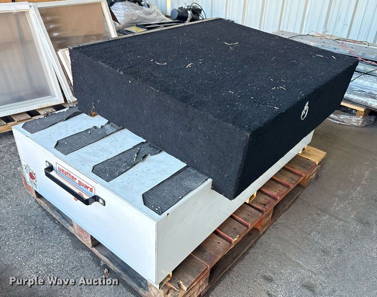 image for item NO9696 (2) Truck Vault storage boxes