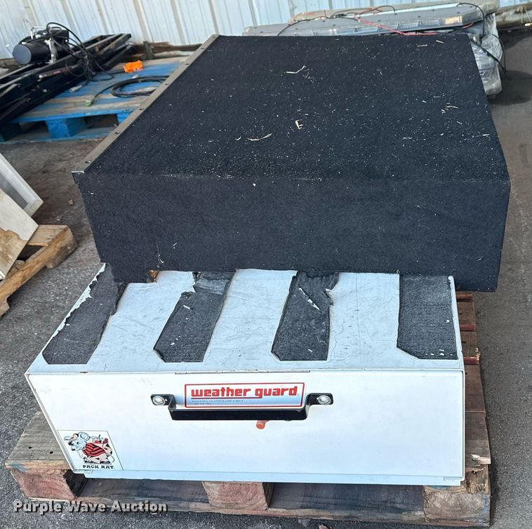 image for item NO9696 (2) Truck Vault storage boxes