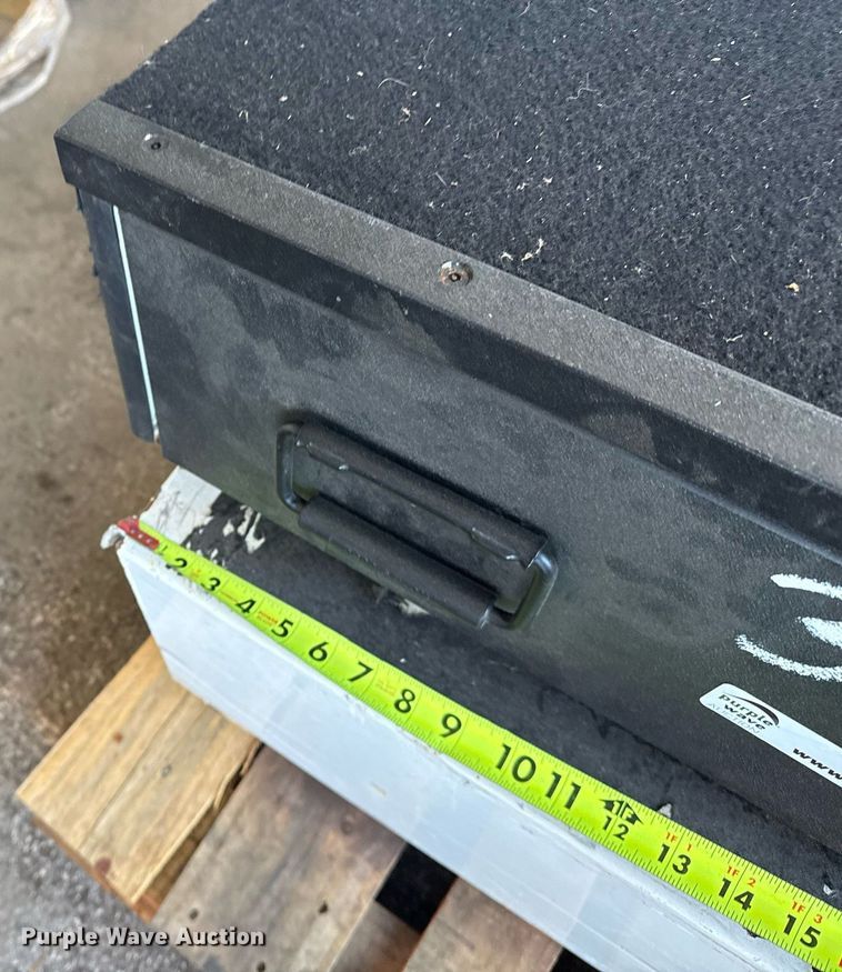 image for item NO9696 (2) Truck Vault storage boxes