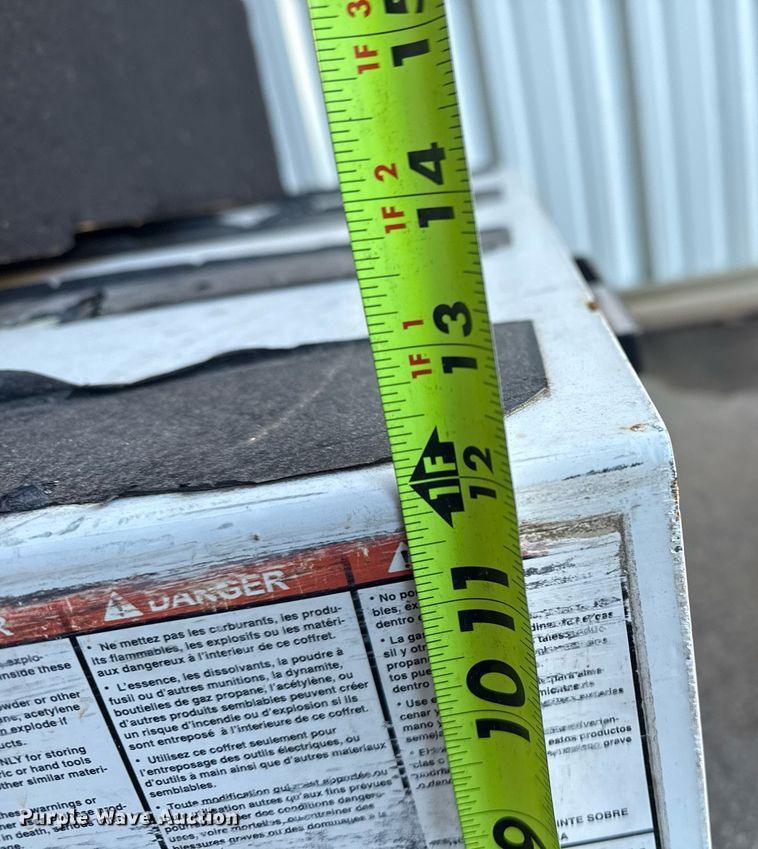 image for item NO9696 (2) Truck Vault storage boxes