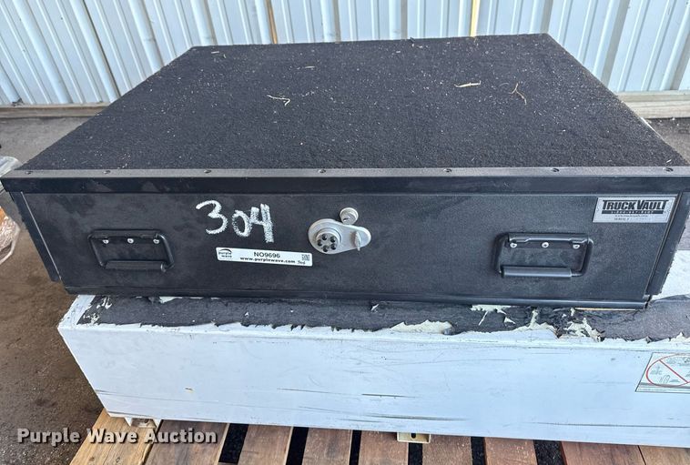 image for item NO9696 (2) Truck Vault storage boxes