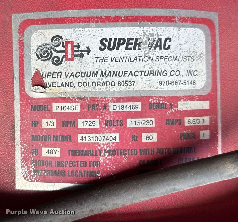 image for item NO9704 (5) Super Vac fans