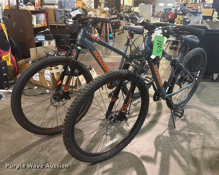 image for item NO9713 (2) Mongoose Durham bicycles