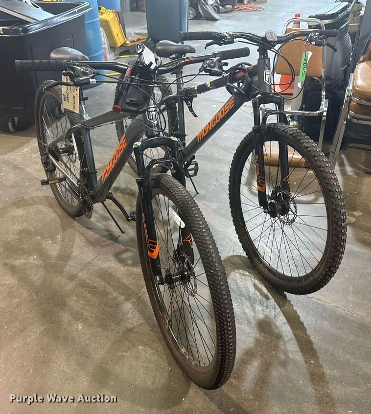 image for item NO9713 (2) Mongoose Durham bicycles