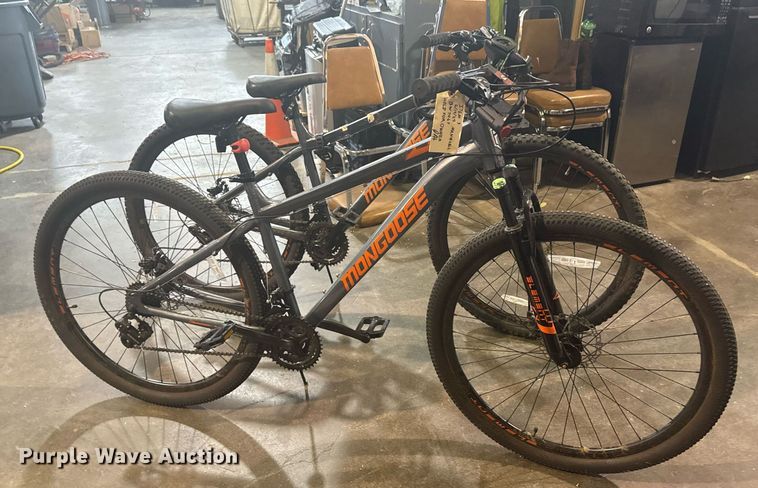 image for item NO9713 (2) Mongoose Durham bicycles