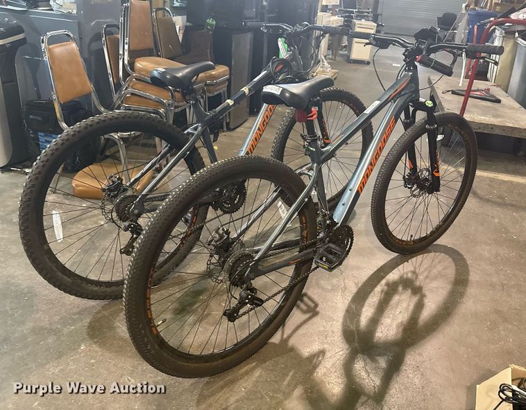 image for item NO9713 (2) Mongoose Durham bicycles