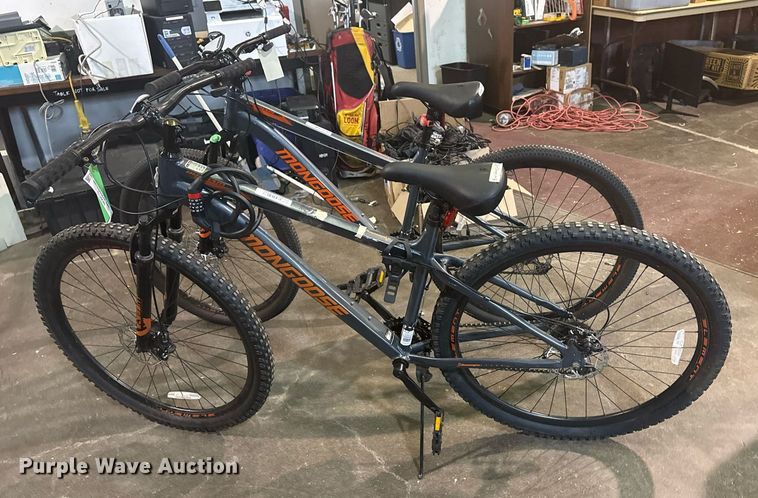 image for item NO9713 (2) Mongoose Durham bicycles