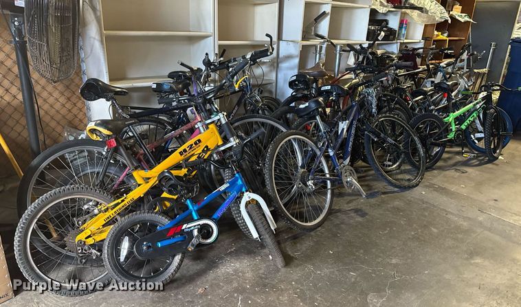 image for item NO9714 Approximately 16 bicycles