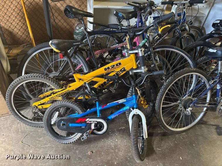 image for item NO9714 Approximately 16 bicycles