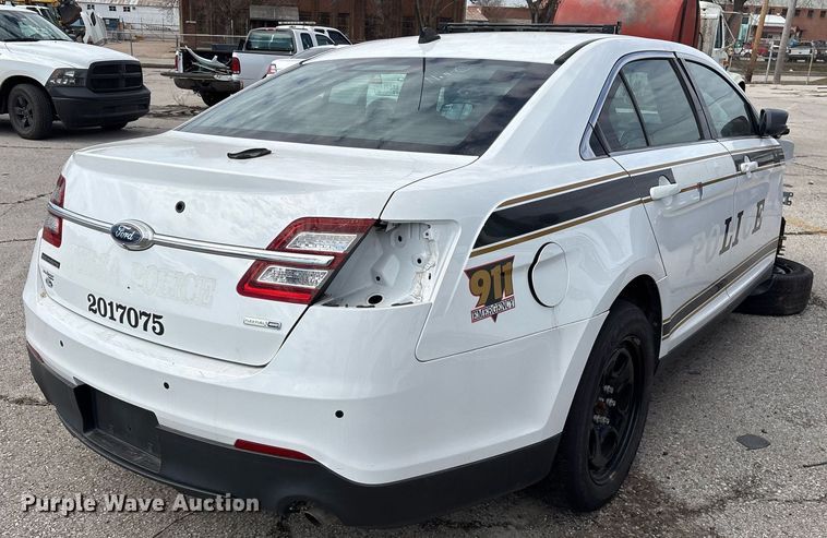 image for item NO9722 2017 Ford Taurus Police Interceptor