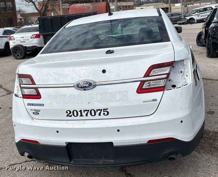 image for item NO9722 2017 Ford Taurus Police Interceptor