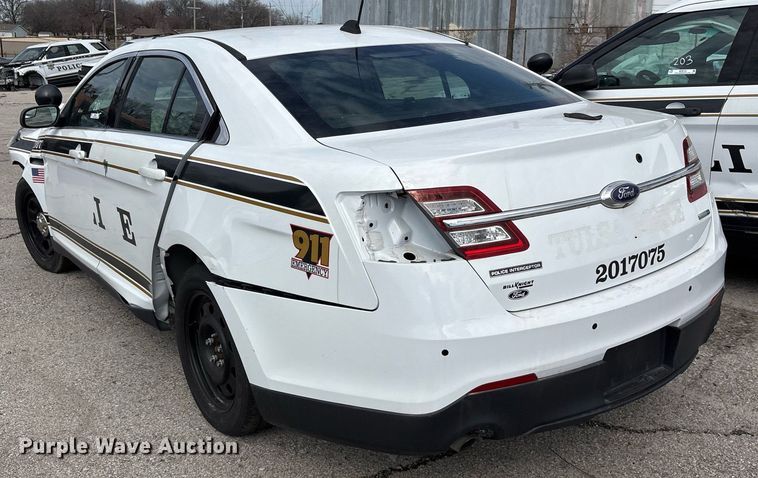 image for item NO9722 2017 Ford Taurus Police Interceptor