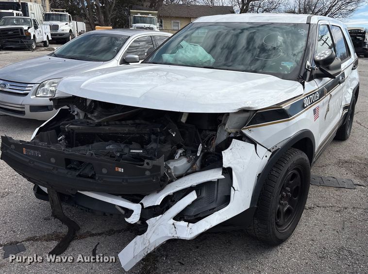image for item NO9723 2017 Ford Explorer Police Interceptor SUV