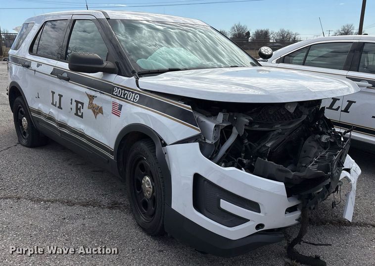 image for item NO9723 2017 Ford Explorer Police Interceptor SUV