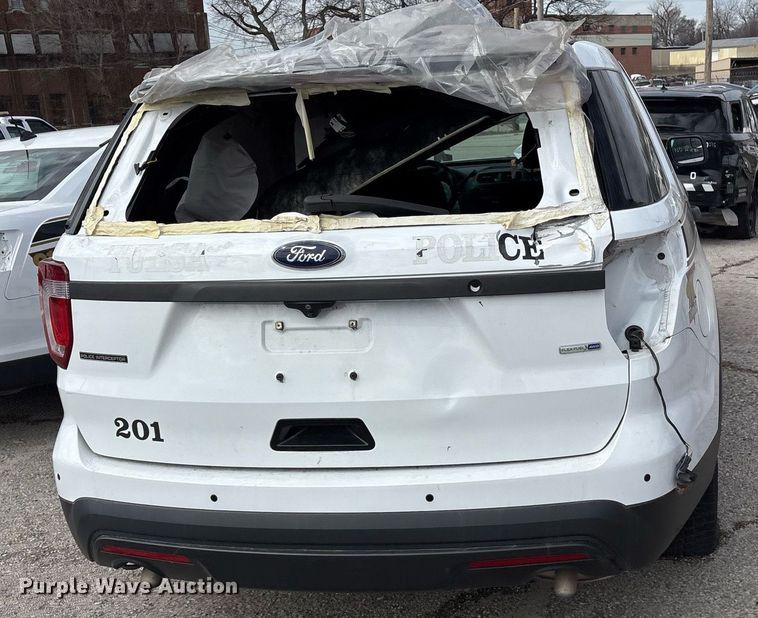 image for item NO9723 2017 Ford Explorer Police Interceptor SUV