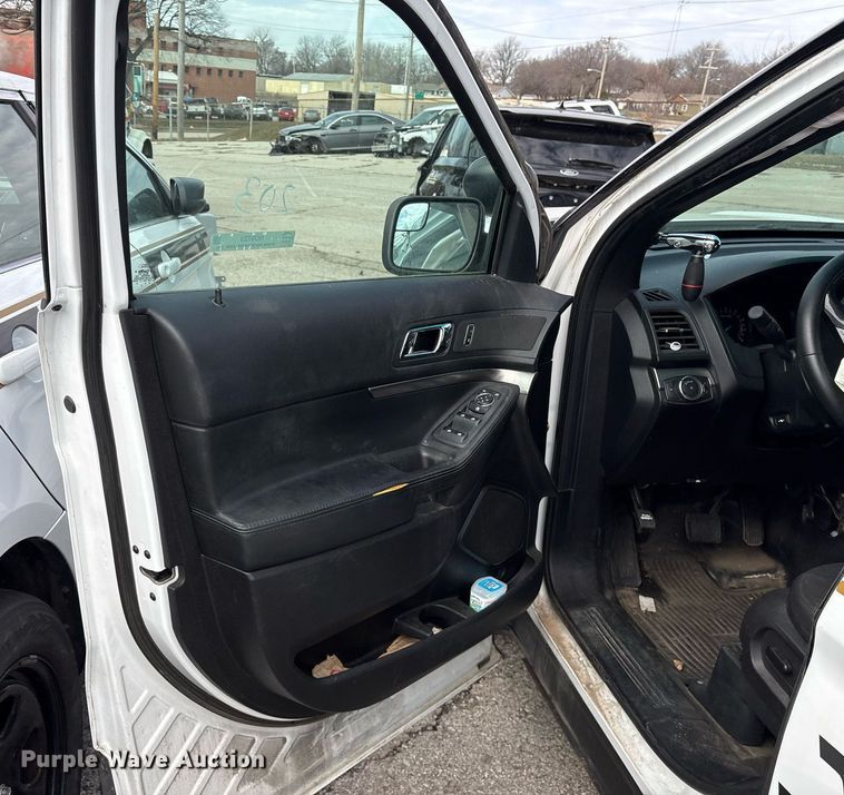 image for item NO9723 2017 Ford Explorer Police Interceptor SUV