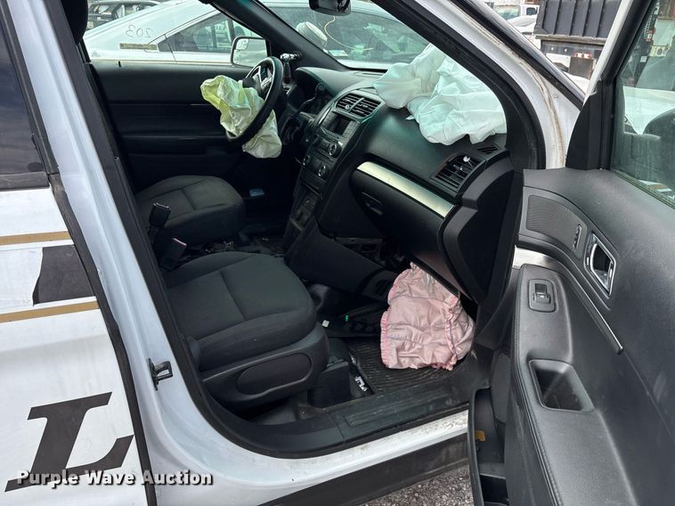 image for item NO9723 2017 Ford Explorer Police Interceptor SUV