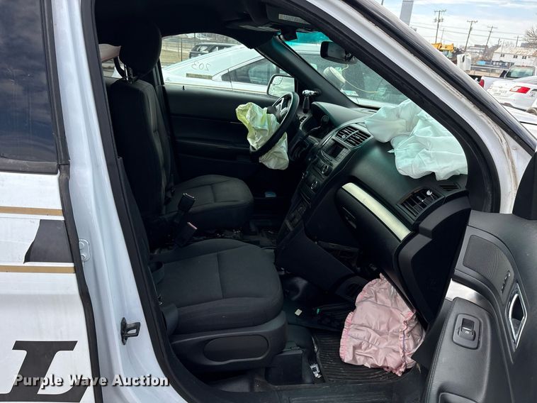 image for item NO9723 2017 Ford Explorer Police Interceptor SUV