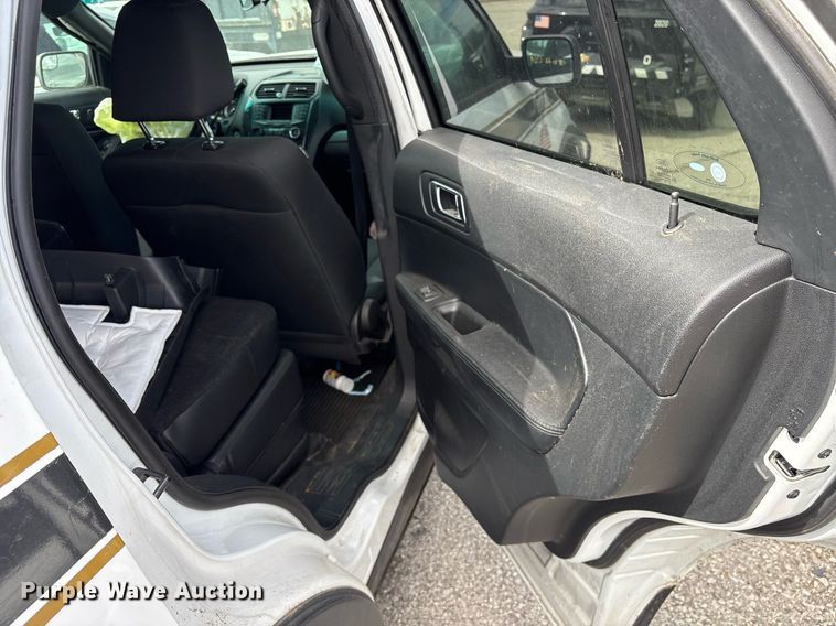 image for item NO9723 2017 Ford Explorer Police Interceptor SUV