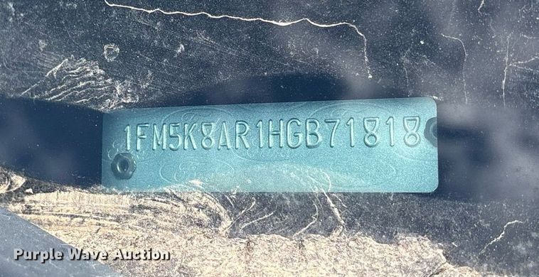 image for item NO9723 2017 Ford Explorer Police Interceptor SUV