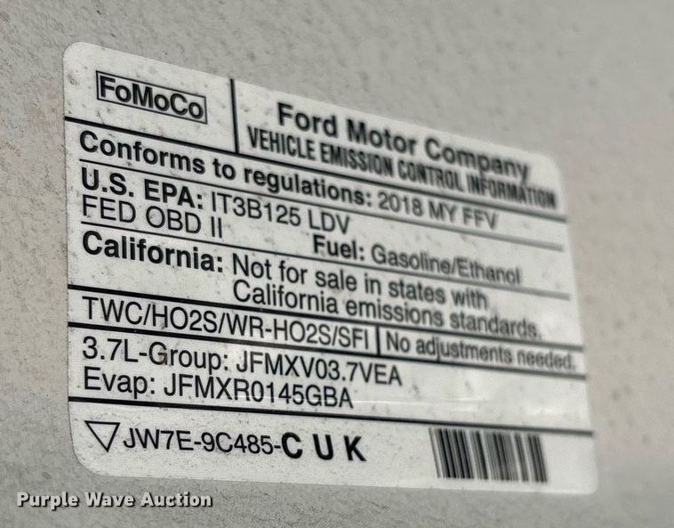 image for item NO9725 2016 Ford Taurus Police Interceptor