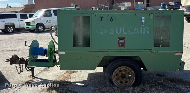 image for item NO9727 Sullair 185DPQ air compressor