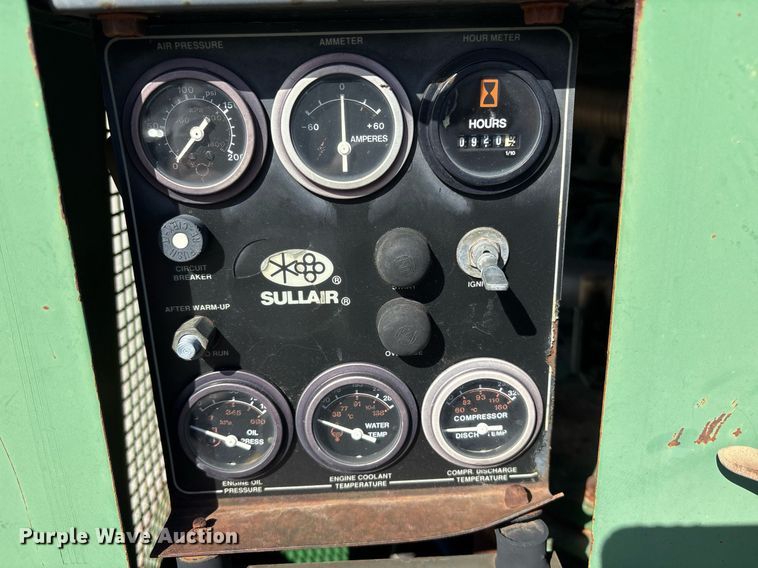 image for item NO9727 Sullair 185DPQ air compressor