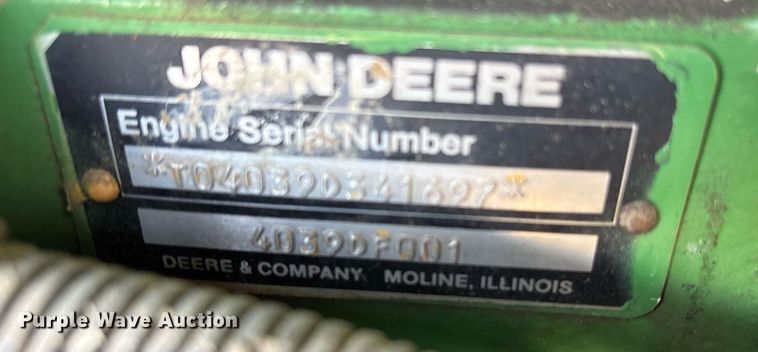 image for item NO9727 Sullair 185DPQ air compressor