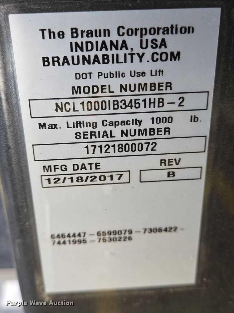 image for item NQ9191 2018 Ford Transit 350 shuttle bus