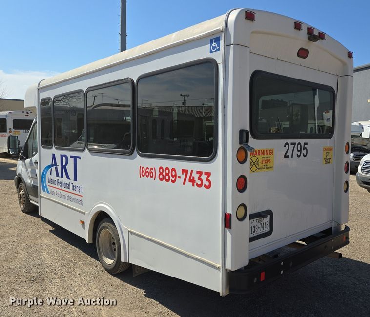 image for item NQ9193 2018 Glaval Ford Transit 350 shuttle bus