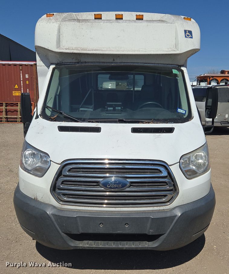 image for item NQ9196 2018 Glaval Ford Transit 350 shuttle bus