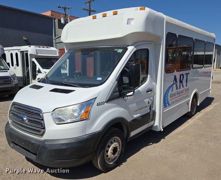 image for item NQ9197 2018 Ford Transit 350 shuttle bus