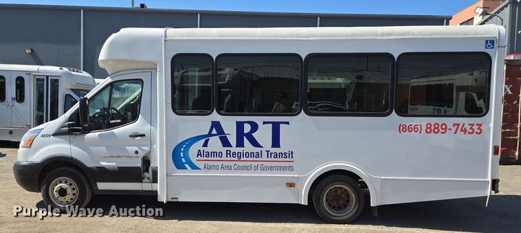 image for item NQ9197 2018 Ford Transit 350 shuttle bus