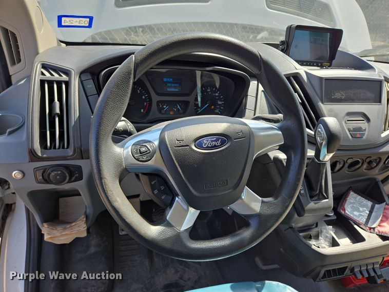 image for item NQ9197 2018 Ford Transit 350 shuttle bus