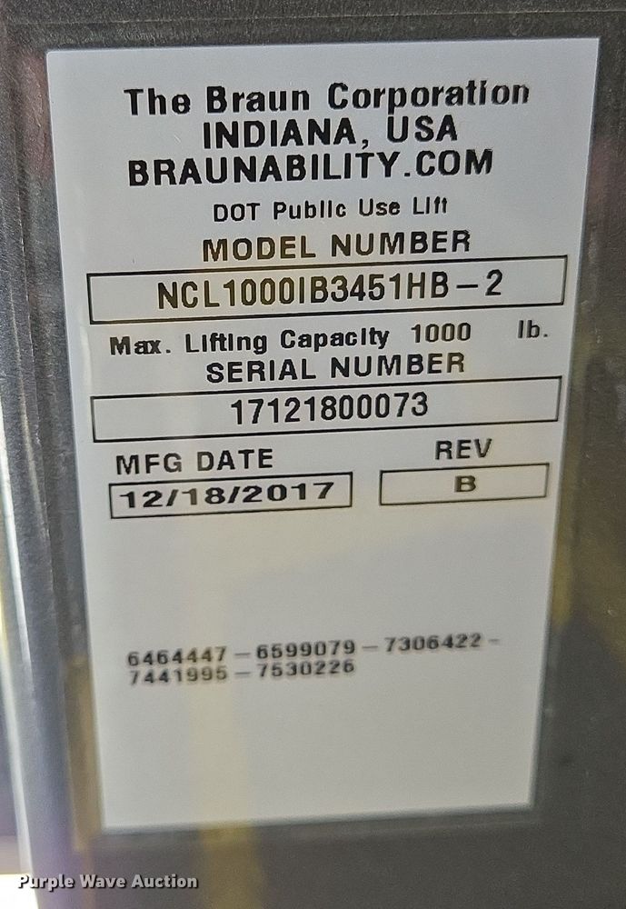 image for item NQ9197 2018 Ford Transit 350 shuttle bus