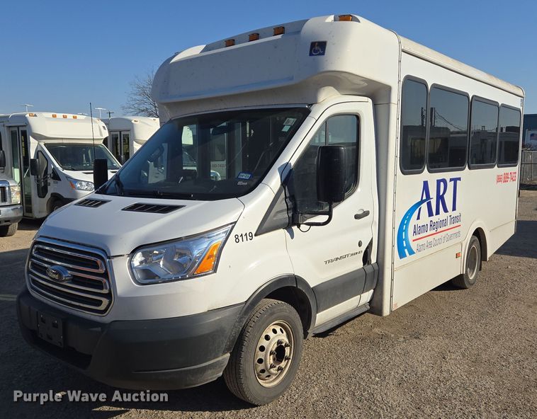 image for item NQ9205 2018 Glaval Transit 350 shuttle bus