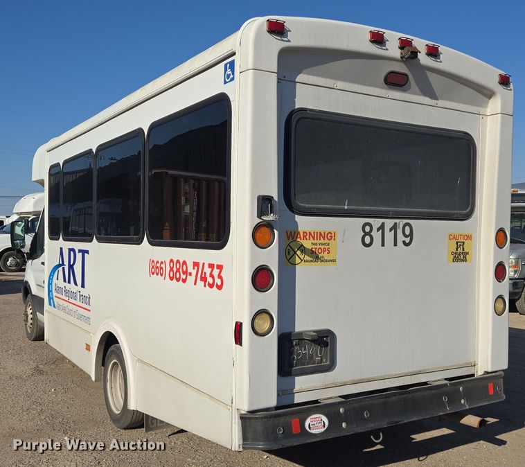 image for item NQ9205 2018 Glaval Transit 350 shuttle bus