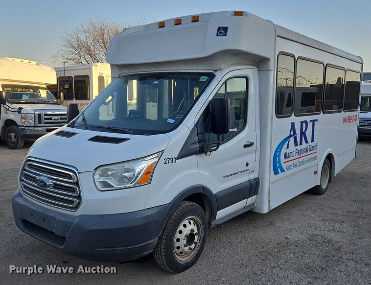 image for item NQ9206 2018 Glaval Ford Transit 350 shuttle bus