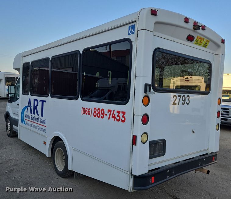 image for item NQ9206 2018 Glaval Ford Transit 350 shuttle bus