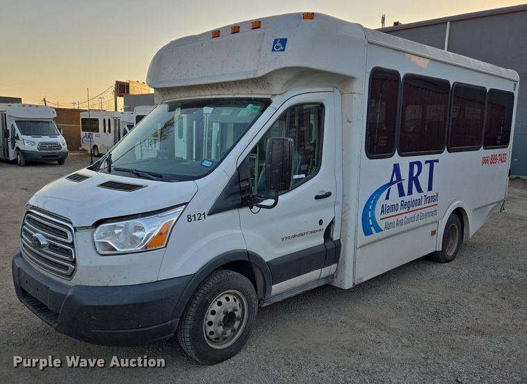 image for item NQ9207 2018 Glaval Ford Transit 350 shuttle bus